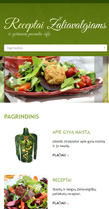 Receptai žaliavalgiams