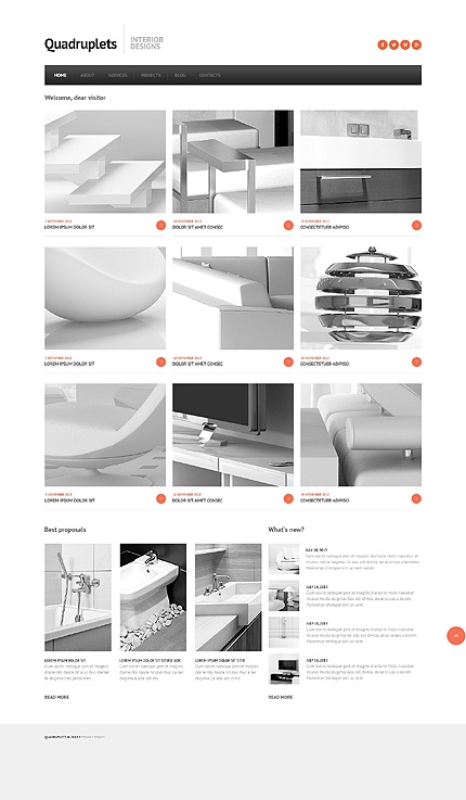 #46092 - Interjeras ir baldai dizaino šablonai